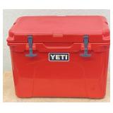 Yeti Brand 35L Red Insulated Ice Chest