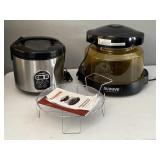 Nuwave Infrared Oven, Aroma Rice Cooker