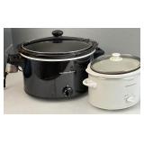 2pc Hamilton Beach Slow Cookers