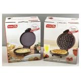 8' Quesadilla Griddle, Waffle Maker - N I B