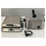 Cuisinart Waffle Maker, Farberware Deep Fryer
