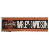 8' Poly Fabric Harley Davidson Banner