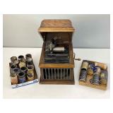 Edison Blue Amberol Cylindrical Photograph Player