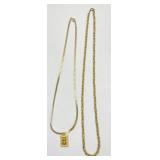 14K Gold Chain Necklaces