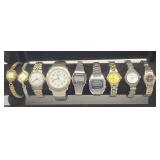 9pc Men's And Women's Wrist Watches