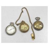 3pc Pocket Watches
