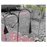 4pc triangular metal wind chimes