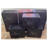 Soap/lotion Bottle Set Brushed Stainless/ Black