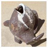 Yard Art: Cast Concrete Koi Fish