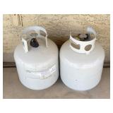 2pc 20 Pound Propane Canisters