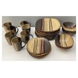 Ceramic Brown Glazed Earthenware Dishes