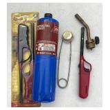 Propane Cylinder, Nozzle, Striker, Lighters