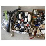 Water, irrigation parts and supplies, PVC parts