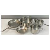 Emerald Lagasse Brand Stainless Steel Cookware Set