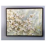 Framed Wall Art: Fruit Blossoms