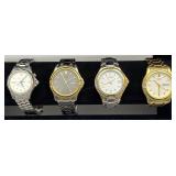 4pc Citizen, Wittenauer, Wenger Men's Wristwatches