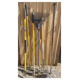 Pickax, Prybar, Rakes, Garden Hoes +