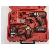 2pc Milwaukee M12, M 18 Cordless Drill Driver Set