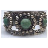 Silver & Turquoise Cuff Bracelet