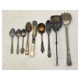 Assorted Silver Plate Serving
