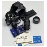 Minolta Maxim 7000 SLR film camera kit