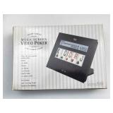 Large 12 Inch Screen Video Poker Machine