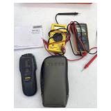 Fluke, G E Multimeter, Stanley Stud Finder
