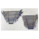 Craftsman Standard, Metric Open And Wrench Sets