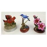 Gorham Ceramic Musical Figurine, Composite Decor