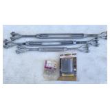 18' Zinc Pleated Turnbuckles, Pressure Switch