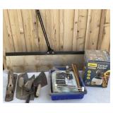 Painting Supplies, Towels, Planer