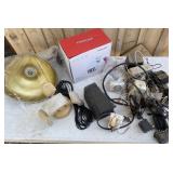 Misc.  Garage Items, Camera, Lamp, Cord