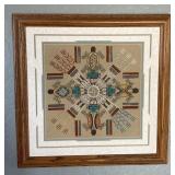 Framed Sand Painting