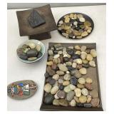 Polished River Stones, Rock Decor