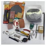 Sandpaper, Bungee Cords, Misc. Garage Items