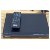 Sony DVD player with remote
