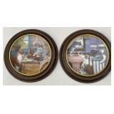 Hamilton Collection Gerardi Country Kitties Plates