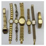 Gold Tone Women's Watches Various Brands