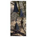 3pc Triangular Metal Wind Chimes