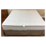 King size mattress, boxspring