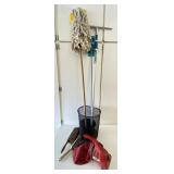 Hand Vacuum, Hand Brushes, Squeegee, Mop, Trashcan