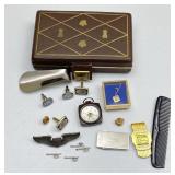 Cufflinks, Money Clips, Sterling Wings, Pins