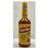 Vintage Collectible Whiskey Bottle W/ Contents