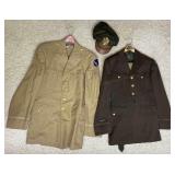 Vintage United States Military Jackets, Pants, Hat