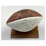 Signed Wilson Nfl Football