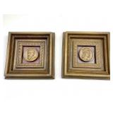 2pc Frame 3d Wallart: Raefarllo, Michelangelo