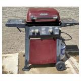 Brinkman 2 Burner Gas Barbecue Grill, Propane Tank