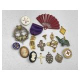 Pins, Pendants, Cameos