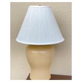 Light Brown Ceramic Base Table Lamp