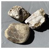 3pc Decorative Rocks